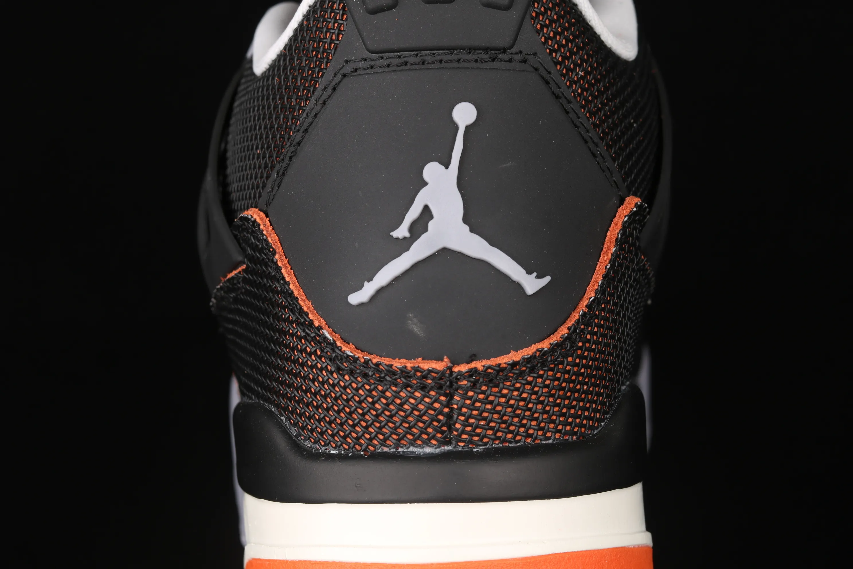 All categories Air Jordan Jordan series basketball shoes Air Jordan 4 G version Air Jordan 4 Retro SE AJ4 Joe 4 brass black orange starfish orange CW7183-100